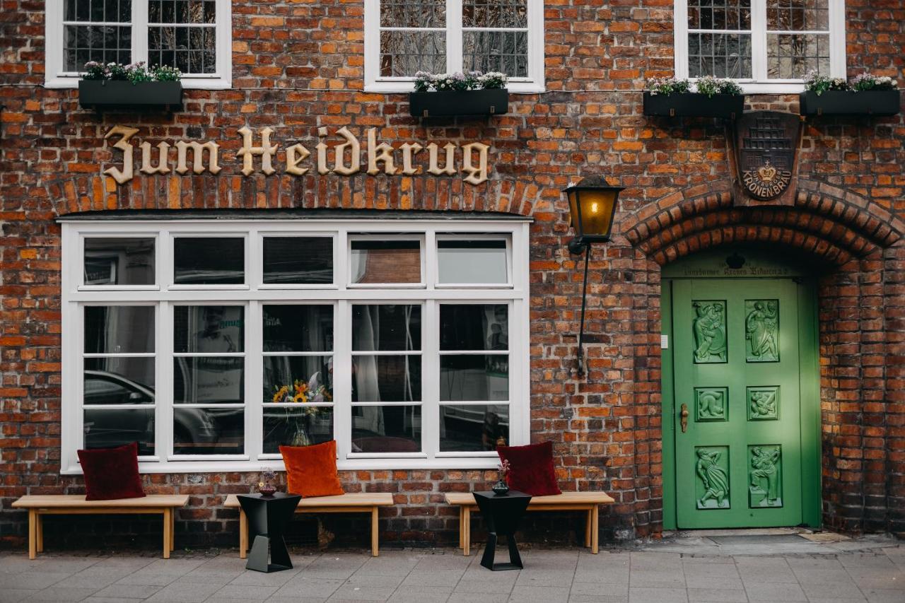 Hotel Zum Heidkrug & Cafe Lil Lüneburg Kültér fotó